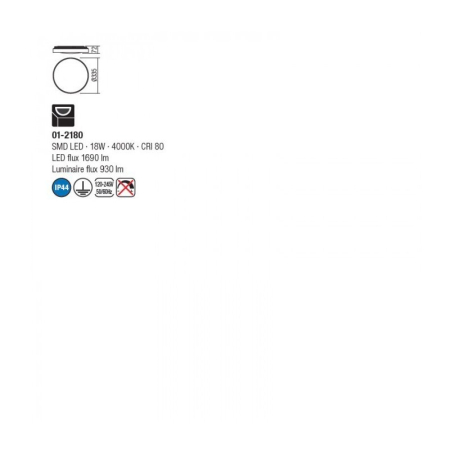 Plafoniera Redo Amon 01-2180 [1]