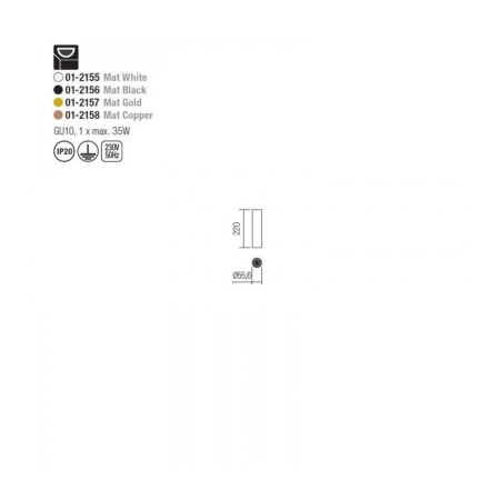 Plafoniera Redo Axis 01-2155 [1]