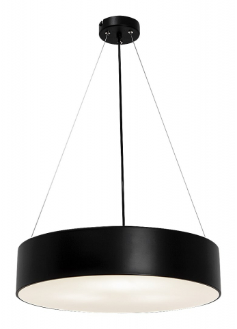 CANDELABRE MODERNE & PENDULE - PLAFONIERA RENATA 3X10W E27 NEGRU