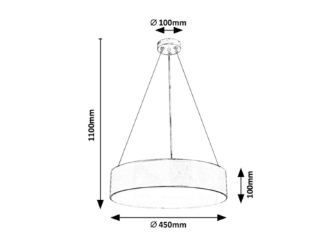 PLAFONIERA RENATA 3X10W E27 NEGRU [1]