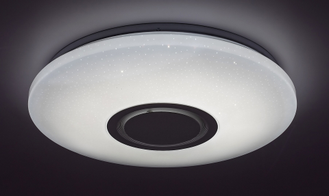 Plafoniera led conectare wi-fi muzica, reglare culori cu telecomanda, conectare telefon [6]