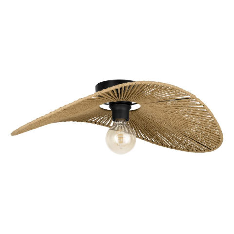 PLAFONIERE MODERNE - PLAFONIERA SIRUELA E27 1X42W BK