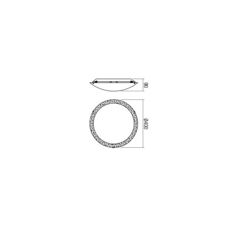 PLAFONIERA SMARTER ARTEMIS 05-867 LED 18W 4000K ARGINTIU [1]