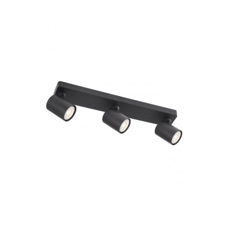 ■ CORPURI DE ILUMINAT - PLAFONIERA CAMEO  GU10 3X50W NEGRU