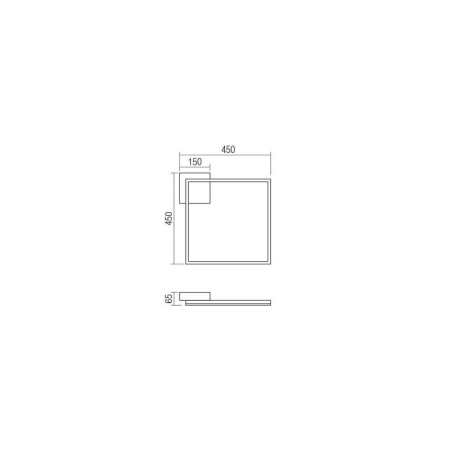 PLAFONIERA KLEE 01-1638 LED 28W 3000K [1]