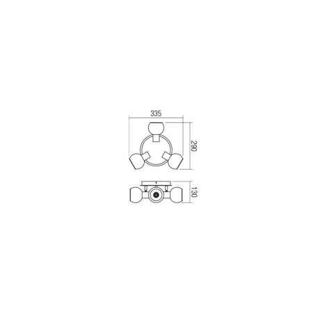PLAFONIERA MAGIS 04-481 E14 3X28W [1]