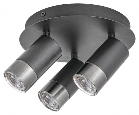 PLAFONIERE MODERNE - PLAFONIERA ZIRCON 3X5W LED GU10