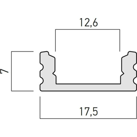 PROFIL ALUMINIU PRF004/200SET [1]