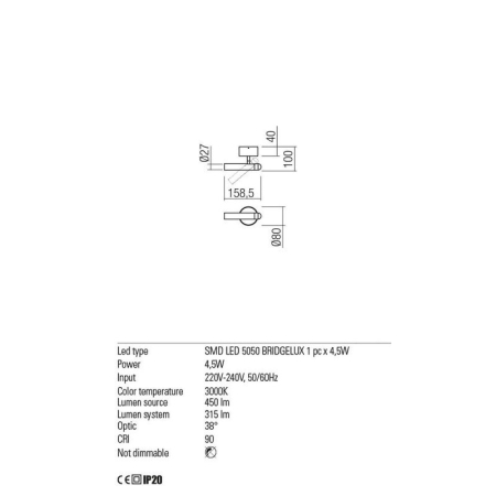 PLAFONIERA  LED  FERRO [1]