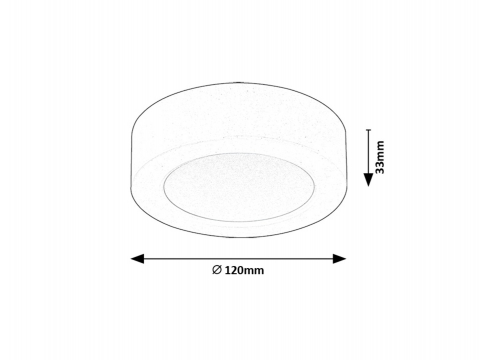 Spot Led Aplicat Negru Shaun2 1x7w [2]