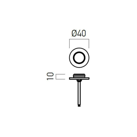 SPOT ETANS LED INCASTRAT XDECK 2W 3000K 120° IP67 AL ARELUX [3]