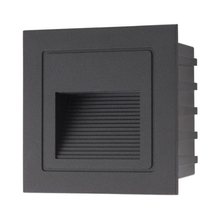 ■  ILUMINAT DE EXTERIOR - SPOT ETANS LED INCASTRAT XGHOST 2W 4000K IP65 NEGRU ARELUX