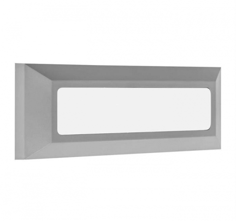 SPOTURI INCASTRATE - SPOT GRI DREPTUNGHIULAR 4W IP 65 LC