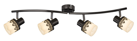 PLAFONIERE MODERNE - PLAFONIERA LACEY 4X40W E14