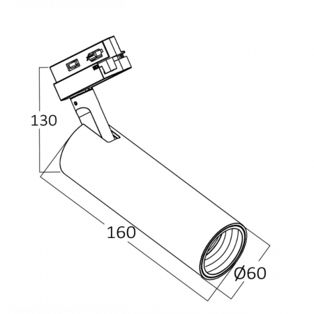 SPOT LED 15W PE SINA ALB BD30-01410 4000K-1180LM [1]