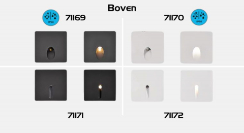 SPOT LED INCASTRAT ALB 1X3W 3000K IP64 [5]