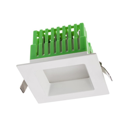 ■  ILUMINAT TEHNIC - SPOT LED INCASTRAT XEVO PATRAT 11W 3000K IP44/20 ALB MAT WW(5F) ARELUX
