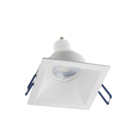 ■  ILUMINAT TEHNIC - SPOT LED INCASTRAT XKONE PATRAT  FIX GU10 IP20 ALB MAT ARELUX