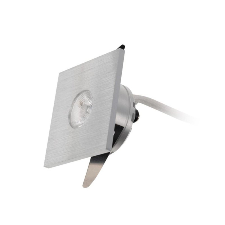 ■  ILUMINAT TEHNIC - SPOT LED XTWIST ST 1X3W 3000K ALUMINIU PERLAT IP40 PATRAT TW02WW40 ALUMINIU PERLAT ARELUX