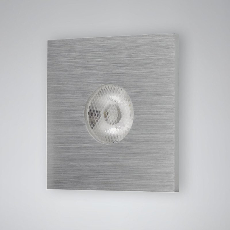 SPOT LED XTWIST ST 1X3W 3000K ALUMINIU PERLAT IP40 PATRAT TW02WW40 ALUMINIU PERLAT ARELUX [1]