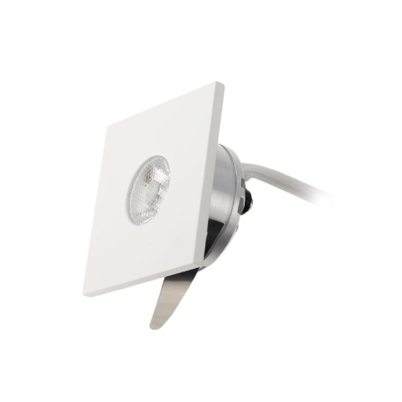 ■  ILUMINAT TEHNIC - SPOT LED XTWIST ST 1X3W 4000K ALB MAT IP40 PATRAT TW02NW40 ALB MAT ARELUX