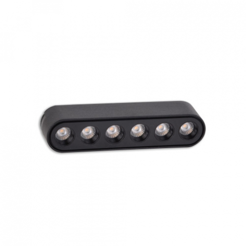 ■ ILUMINAT DE INTERIOR - Spot liniar negru  slim track light 6W ln pentru sina magnetica