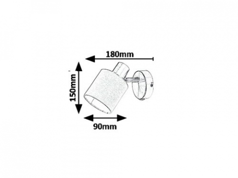 SPOT NATINA 1X25W E14 [1]