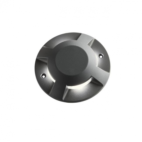 ■  ILUMINAT DE EXTERIOR - SPOT PAVAJ XPUCK GROUND 1X6 W GRI INCHIS