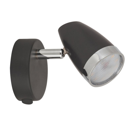 APLICE MODERNE - SPOT  KAREN 6512 ANTRACIT CROM LED 4W 80X90MM