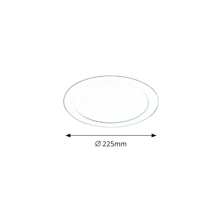 SPOT LOIS 5571 INCASTRATE - TAVAN ALB MAT LED 18W [1]