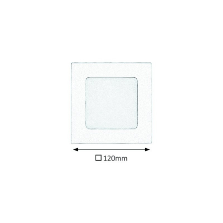 PLAFONIERA  LOIS 5577 INCASTRATE - TAVAN ALB MAT LED 6W [1]
