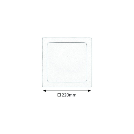 PLAFONIERA RABALUX LOIS 5579 INCASTRATE - TAVAN ALB MAT LED 18W [1]