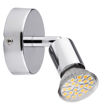 ■ CORPURI DE ILUMINAT - SPOT RABALUX NORTON LED SPOTURI CROM GU10 1 50W 80X120MM