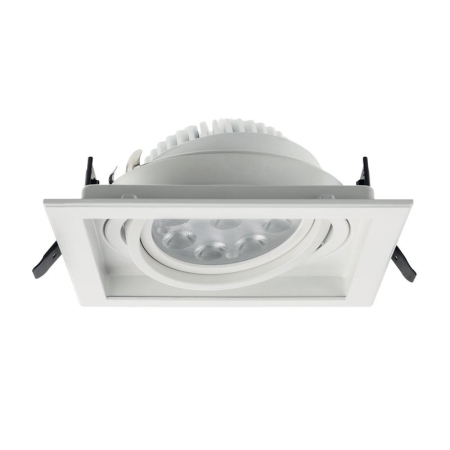 SPOT TAVAN FALS XSTEP ST G53 1X50/60W ST02 ALB MAT ARELUX [2]