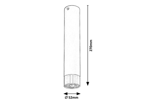 SPOT ZIRCON 1X5W LED GU10 [1]