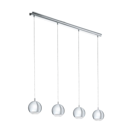 ■ ILUMINAT DE INTERIOR - SUSPENSIE EGLO CONESSA 95912 4X3,3W GU10  CROM 1010X150X1100