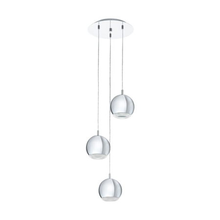 ■ ILUMINAT DE INTERIOR - SUSPENSIE EGLO CONESSA 95913 3X3,3W GU10  CROM H1100 D290