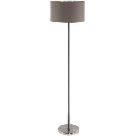 LAMPADARE MODERNE - PENDUL MASERLO 95172 1X60W E27  NICHEL SATIN H1510 D380 IP20 CU INTRERUPATOR