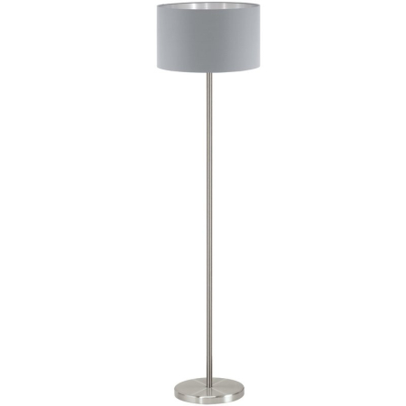 ■ ILUMINAT DE INTERIOR - PENDUL MASERLO 95173 1X60W E27  NICHEL SATIN H1510 D380 IP20 CU INTRERUPATOR