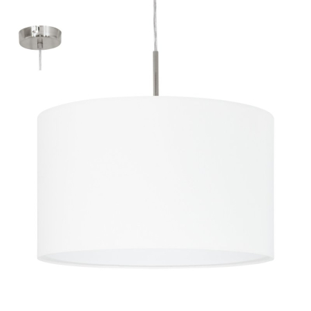 ■ ILUMINAT DE INTERIOR - SUSPENSIE EGLO PASTERI 31571 E27 1X60W NICHEL IP20 D380