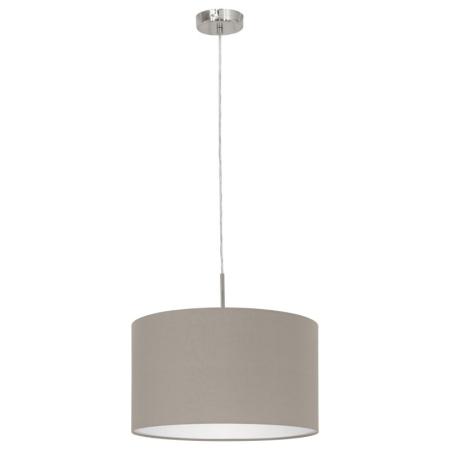 ■ ILUMINAT DE INTERIOR - SUSPENSIE EGLO PASTERI 31572 E27 1X60W NICHEL IP20 D380