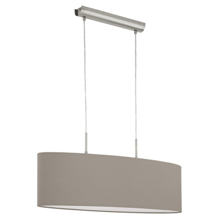 ■ ILUMINAT DE INTERIOR - SUSPENSIE EGLO PASTERI 31581 E27 2X60W NICHEL IP20 D750