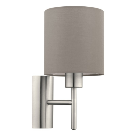 APLICE MODERNE - APLICA PASTERI 94925 1X60W E27  NICHEL SATIN 145X305