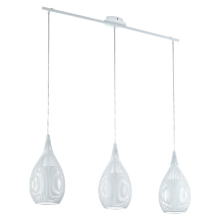 ■ ILUMINAT DE INTERIOR - SUSPENSIE EGLO RAZONI 94388 E27 3X60W ALB D990