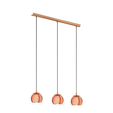 ■ ILUMINAT DE INTERIOR - SUSPENSIE EGLO ROCAMAR 94591 E27 3X60W ARAMA D780