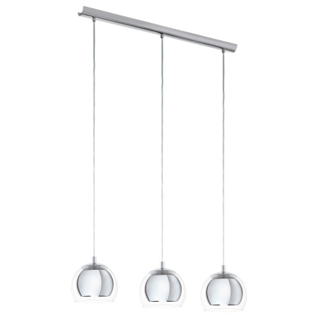 ■ ILUMINAT DE INTERIOR - SUSPENSIE EGLO ROCAMAR 94593 E27 3X60W CROM D780