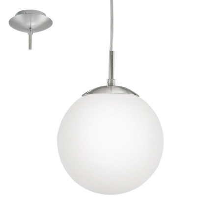 ■ ILUMINAT DE INTERIOR - SUSPENSIE EGLO RONDO 85261 E27 1X60W NICHEL IP20 D200