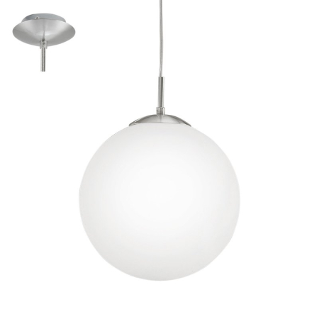 ■ ILUMINAT DE INTERIOR - SUSPENSIE EGLO RONDO 85263 E27 1X60W NICHEL IP20 D300