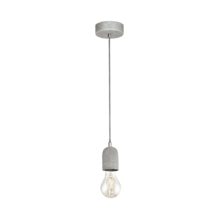■ CORPURI DE ILUMINAT - SUSPENSIE EGLO SILVARES 95522 1X60W E27  GRI H1100 D110