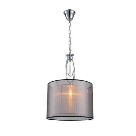 CANDELABRE & PENDULE CLASICE - SUSPENSIE  MERY 955MERY1P/CH 1X40W E27 CROM D350X520